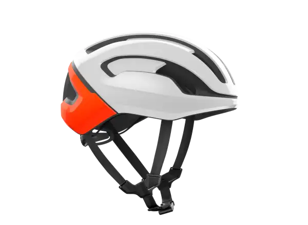 POC Omne Air MIPS Helm White/Fluorescent Orange