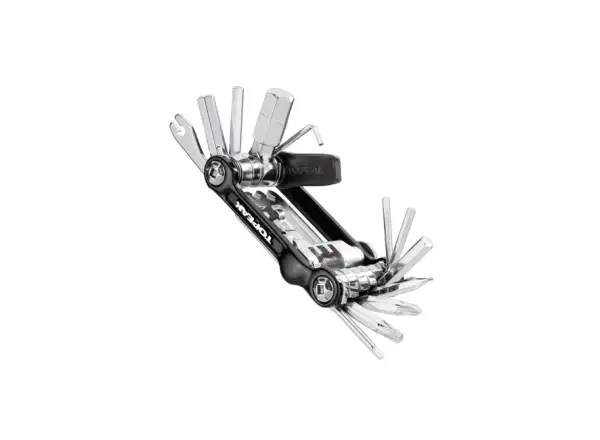 Topeak Mini 20 Pro Multitool mit 23 Funktionen in Schwarz mit Tasche