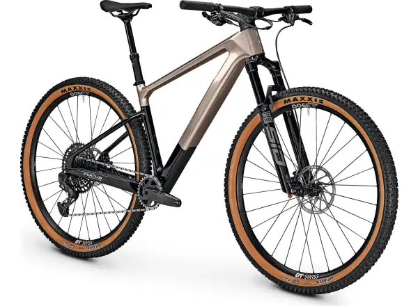 Focus Raven 8.9 DI 29" Mountainbike Silber Glänzend / Carbon Roh Glänzend