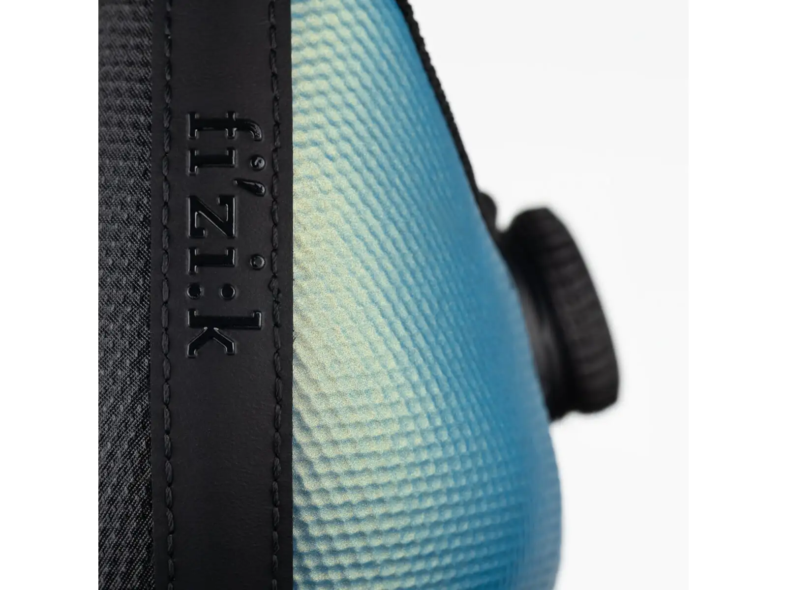 Fizik Tempo Decos Carbon Iridiscent Rennrad Herrenschuhe Black/Light Blue