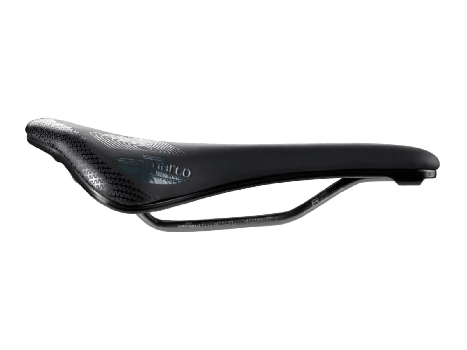 Selle San Marco Shortfit 2.0 Supercomfort Open-Fit Racing Wide Sattel Schwarz