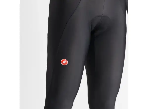 Castelli Espresso Bibtight Herrenhose mit Trägern und Polsterung Schwarz