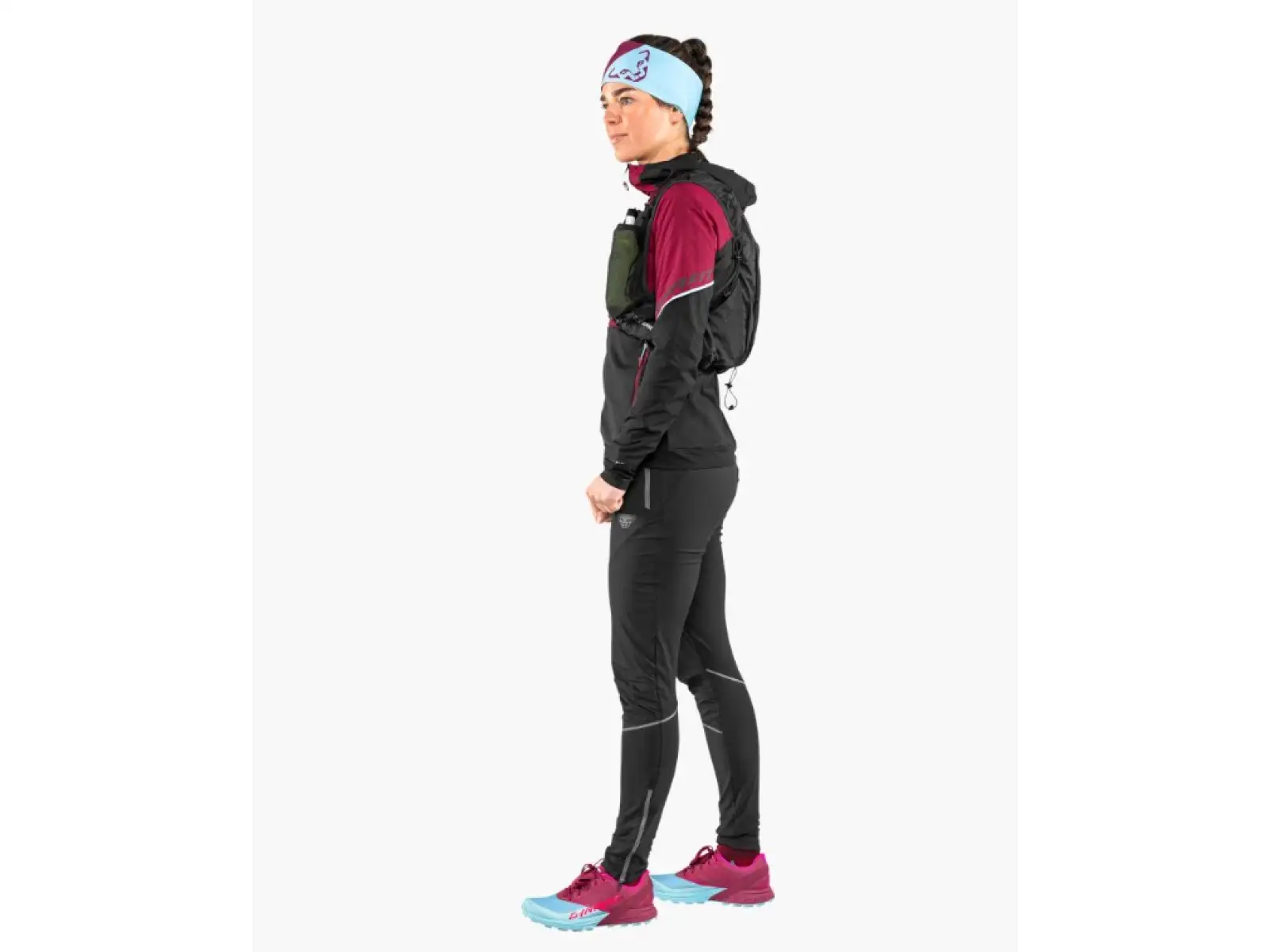 Dynafit Alpine Hybrid Damenlaufhose Black Out/Magnet