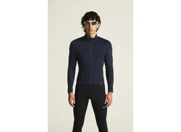 Craft ADV Bike SubZ Herren Langarmtrikot blau