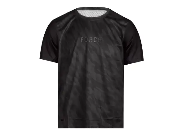 Force MTB Rules Herrentrikot Kurzarm schwarz/grau