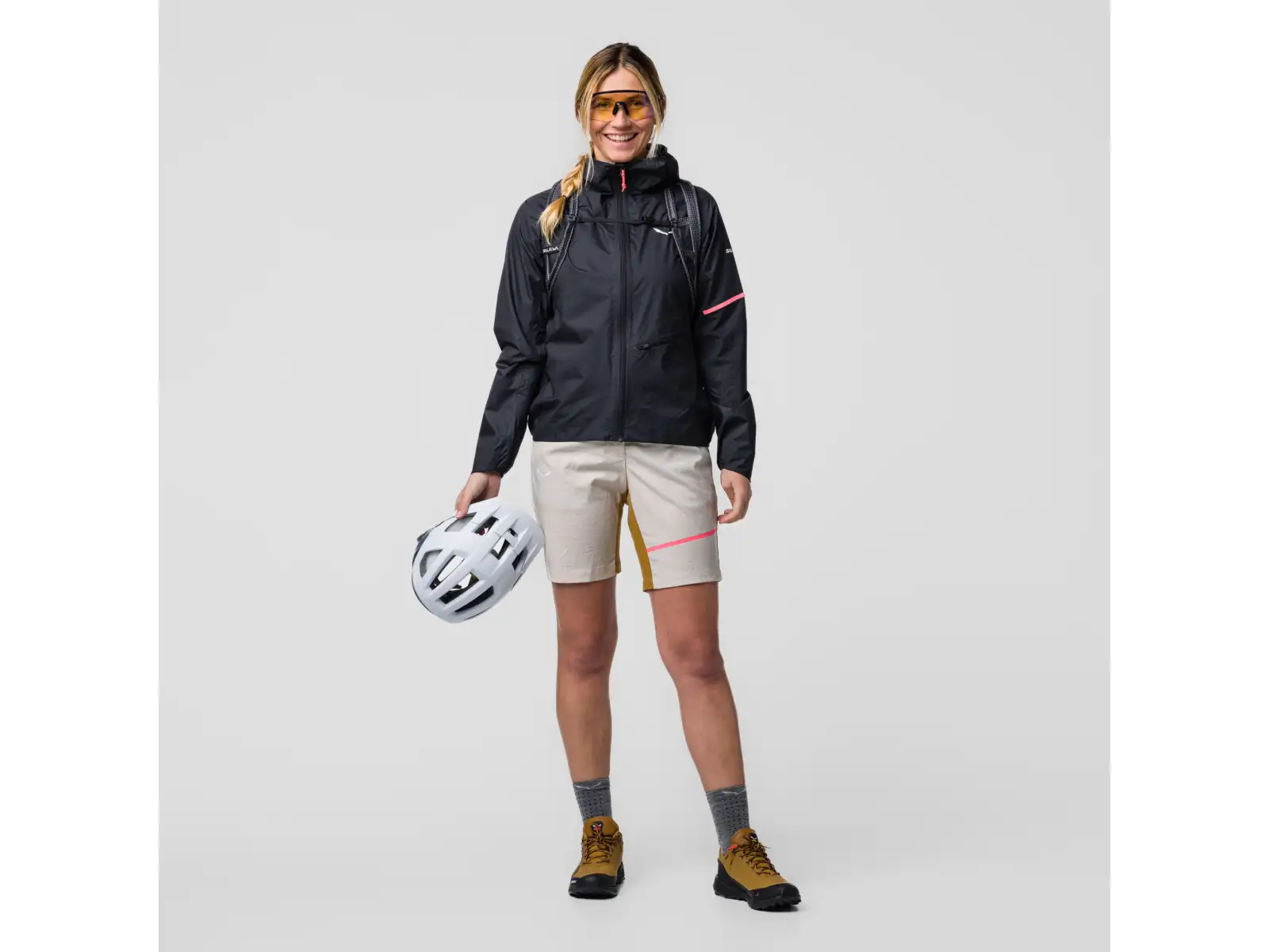 Salewa Vento PTX 2.5 L Damenjacke Black Out