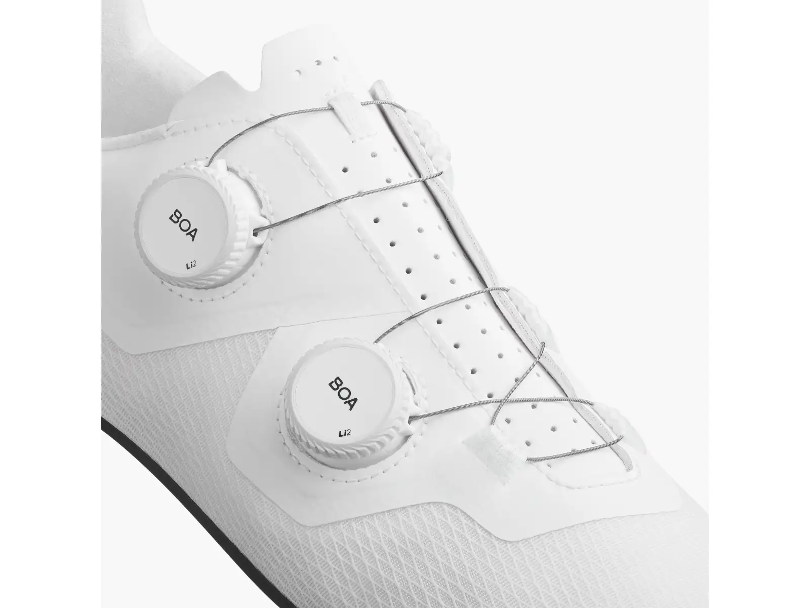 Fizik Tempo Lyra Rennradschuhe White/White