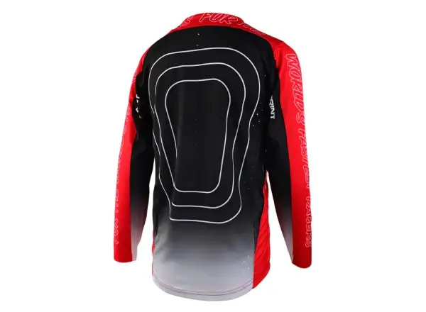 Troy Lee Designs Sprint Kindertrikot Langarm Richter Race Red