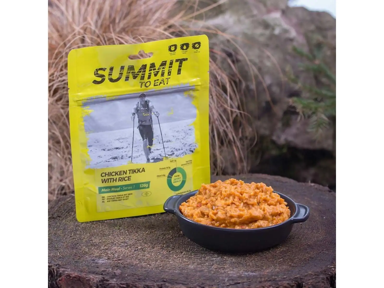 Summit To Eat dehydriertes Essen Hähnchen Tikka mit Reis 190 g
