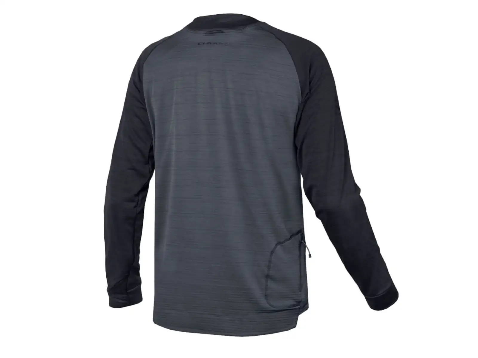 Endura Singletrack Fleece Herren Langarmshirt schwarz