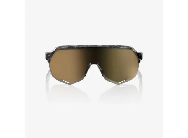 100% S2 Sonnenbrille – Gloss Black Havana / Soft Gold Mirror