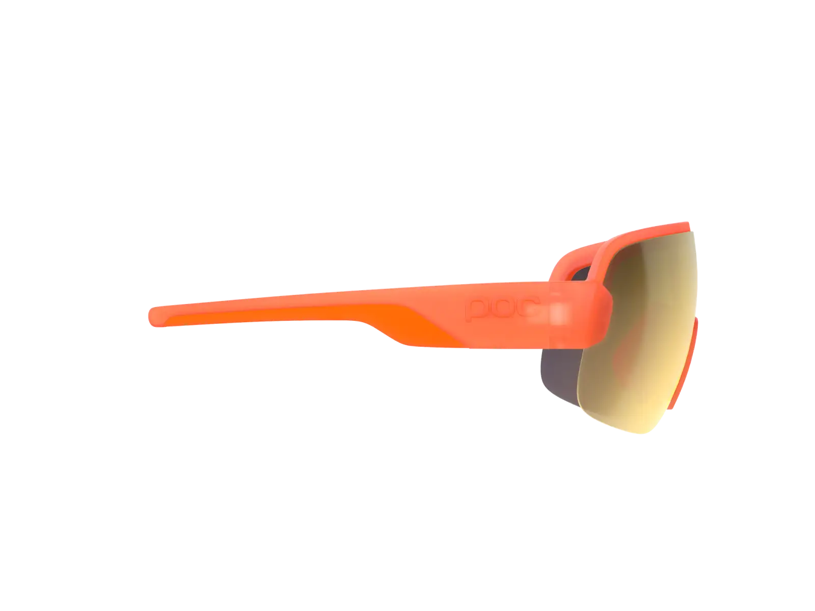 POC Aim Brille Fluorescent Orange Translucent/Clarity Road/Partly Sunny Gold