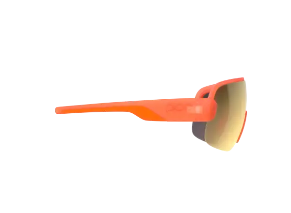 POC Aim Brille Fluorescent Orange Translucent/Clarity Road/Partly Sunny Gold