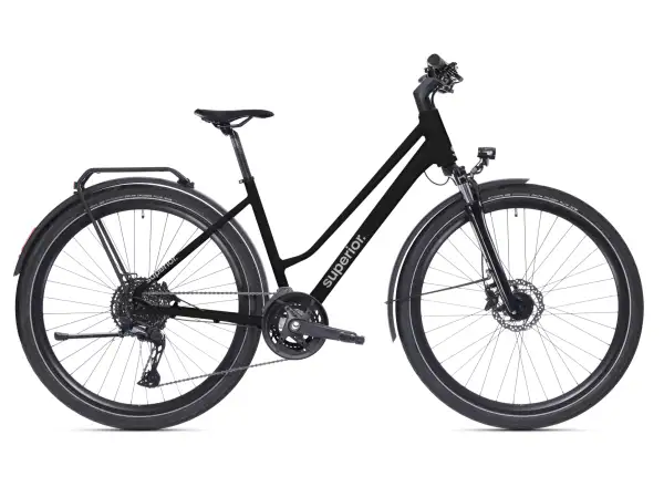 Superior Blox 6.7 T MS Stadtfahrrad Gloss Metallic Black