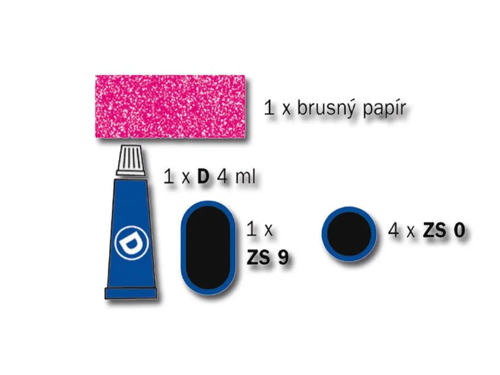 Ferdus Spurt Flickzeug-Set Schläuche