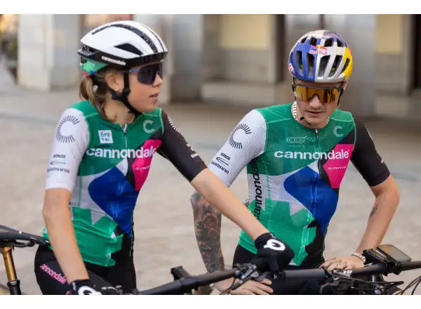 Cannondale CFR S-Phyre Herrentrikot grün/blau