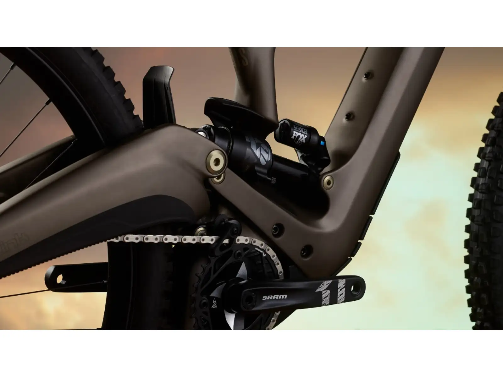 Ibis Oso GX T-Type vollgefedertes Elektrofahrrad Bronze