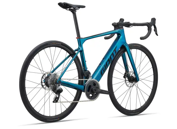 Gaint Defy Advanced E+ Elite 2 Renn-E-Bike Sea Sparkle