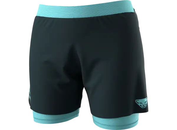 Dynafit Alpine Pro 2v1 Damenlaufshorts Blueberry/Marine Blue