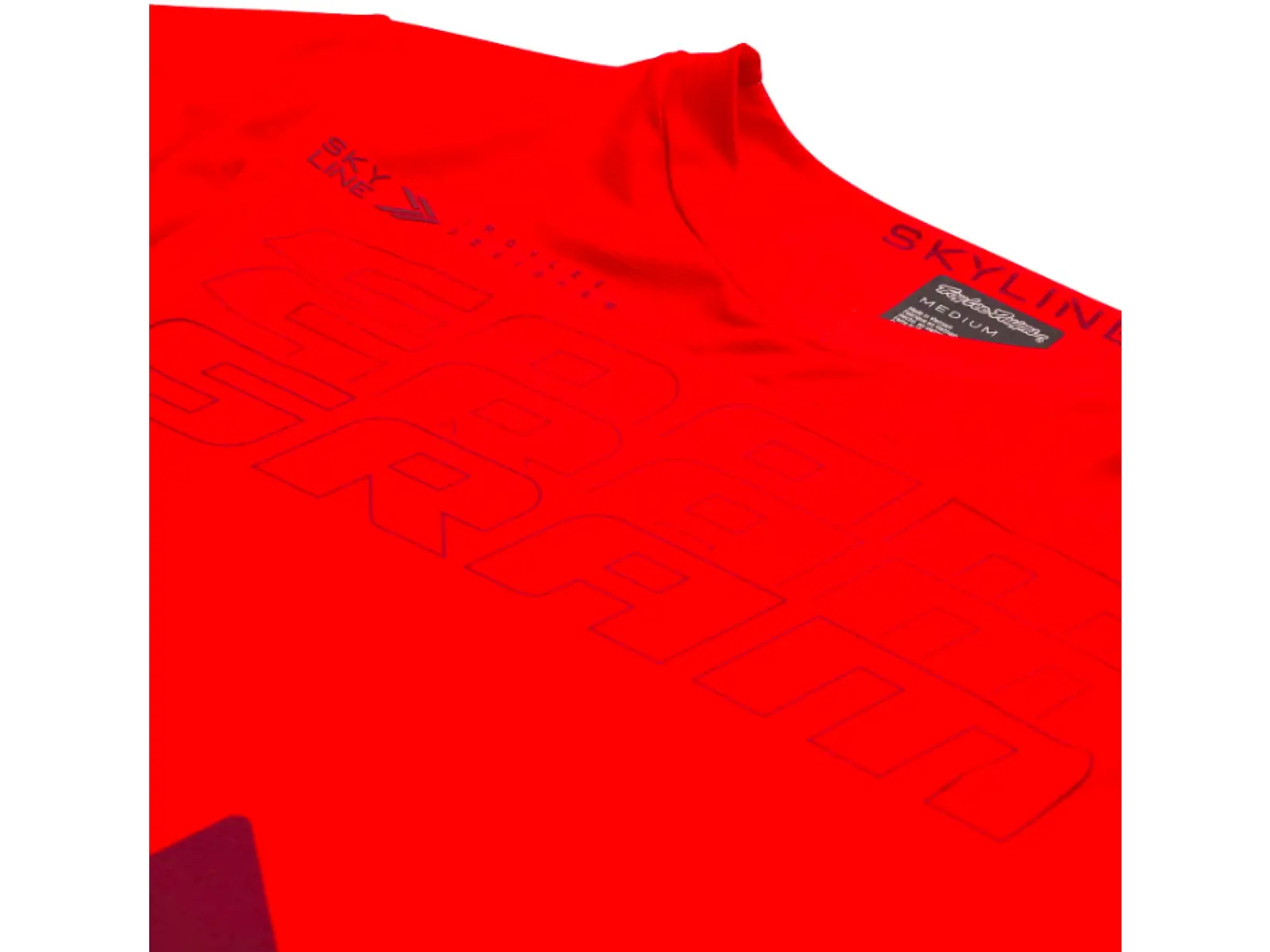 Troy Lee Design Skyline SS SRAM Eagle One Herren Trikot Kurzarm Fiery Red