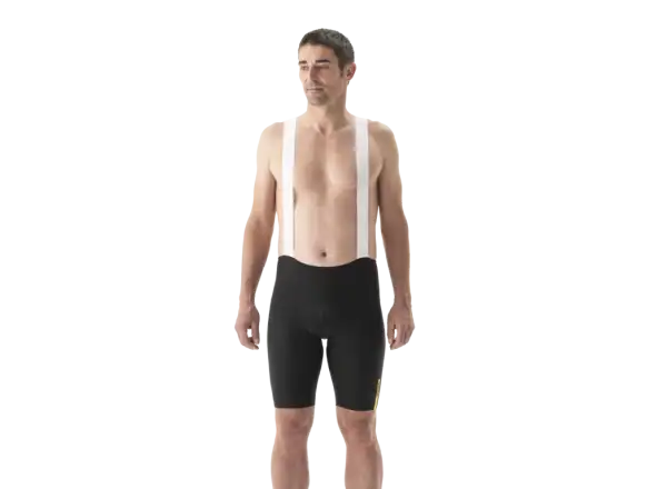 Mavic Aksium Herren-Shorts mit Einsatz und Verschluss Schwarz