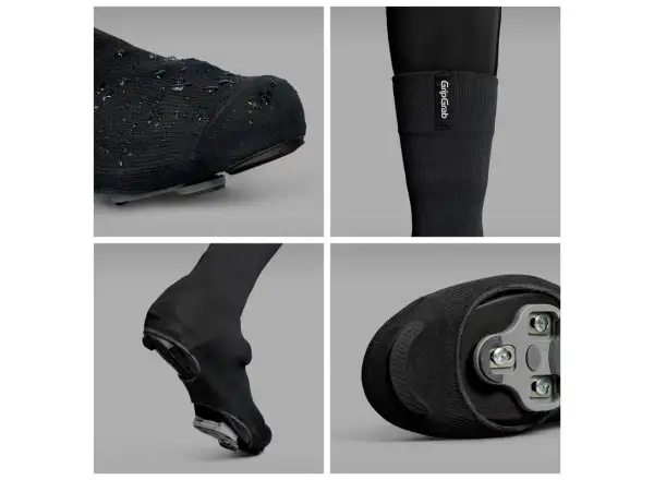 Grip Grab Flandrien Waterproof Rennradüberschuhe Gelb