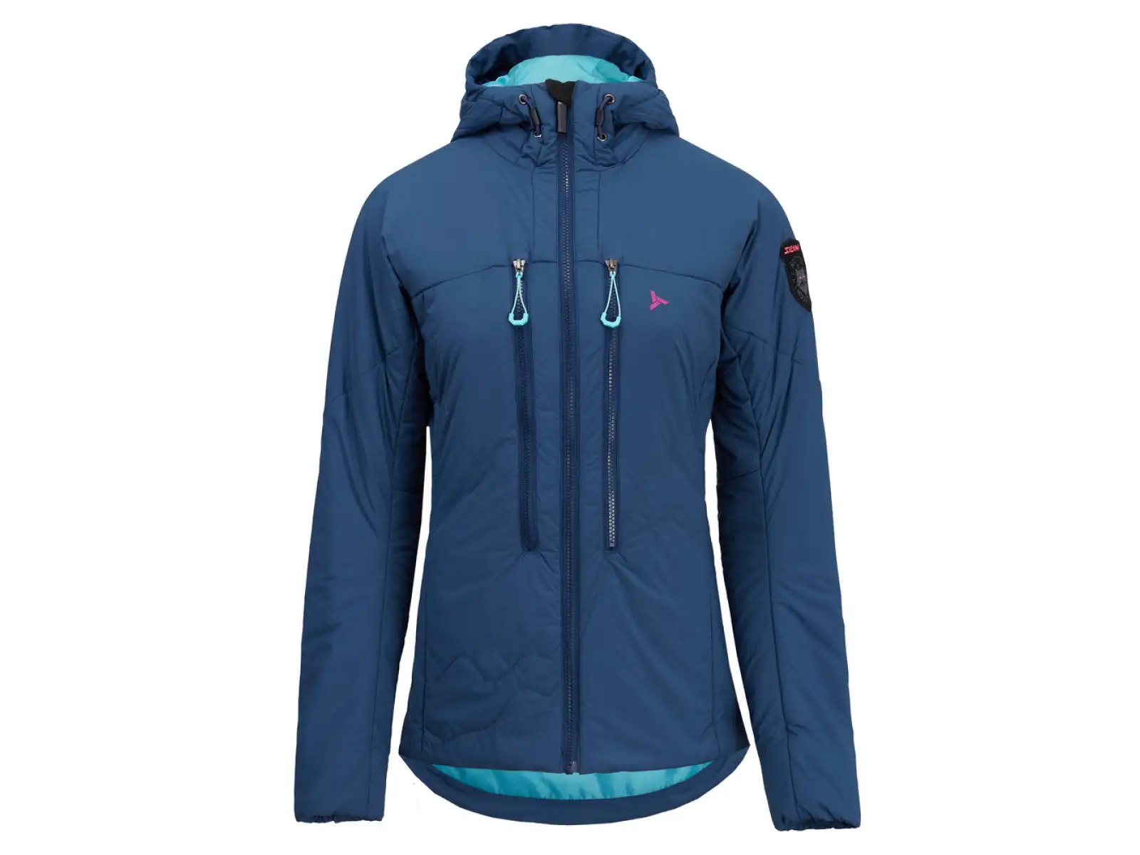 Silvini Lupa Damen Skitourenjacke Navy/Türkis