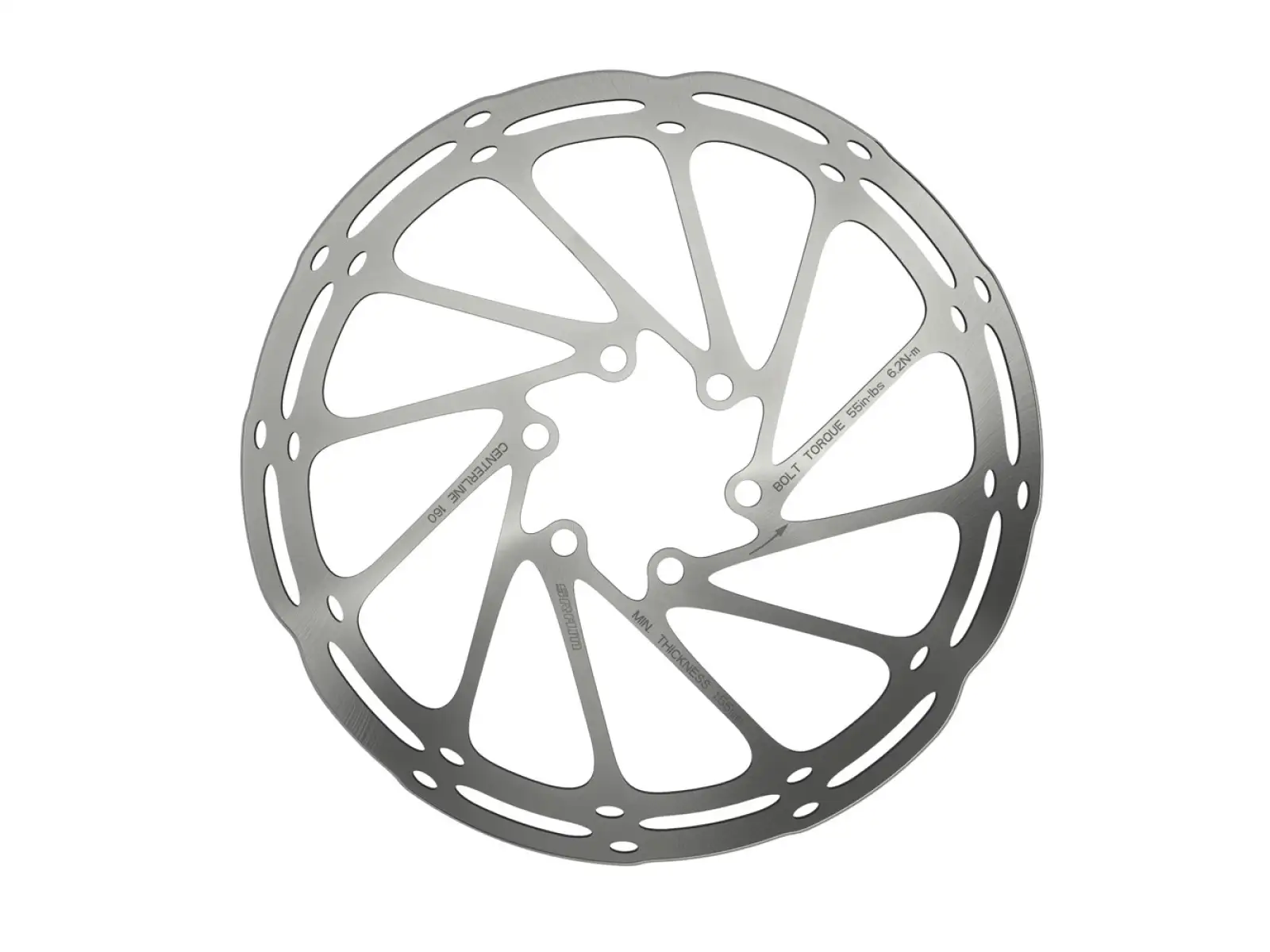 Sram Centerline Rounded Bremsscheibe 160 mm