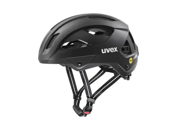 Uvex City Stride MIPS Hiplok Helm Black Matt