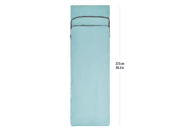 Sea To Summit Comfort Innenschlafsack mit Kissen Aqua Sea