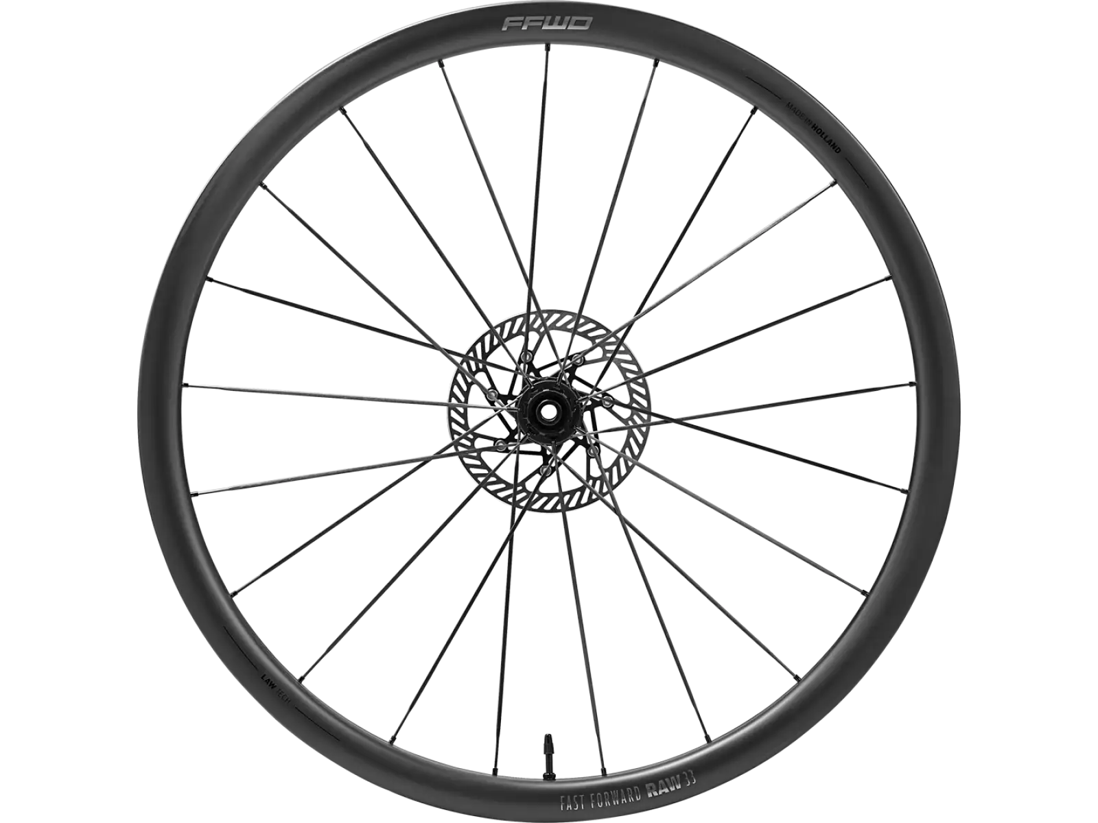 FFWD RAW CS 33 Straßenräder Matt Schwarz
