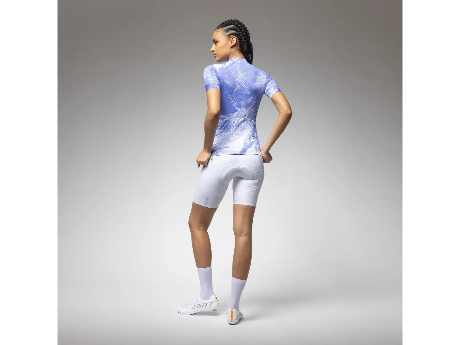 Alé PR-E Fan Damen Kurzarmtrikot Jacaranda