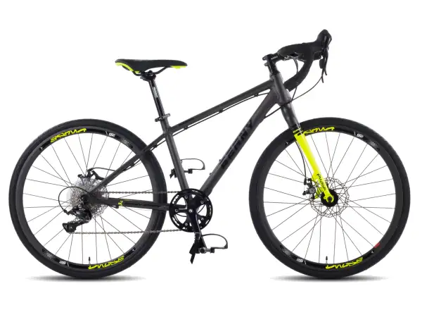 Beany Pulse 26 Kinder-Gravelbike Neon Yellow