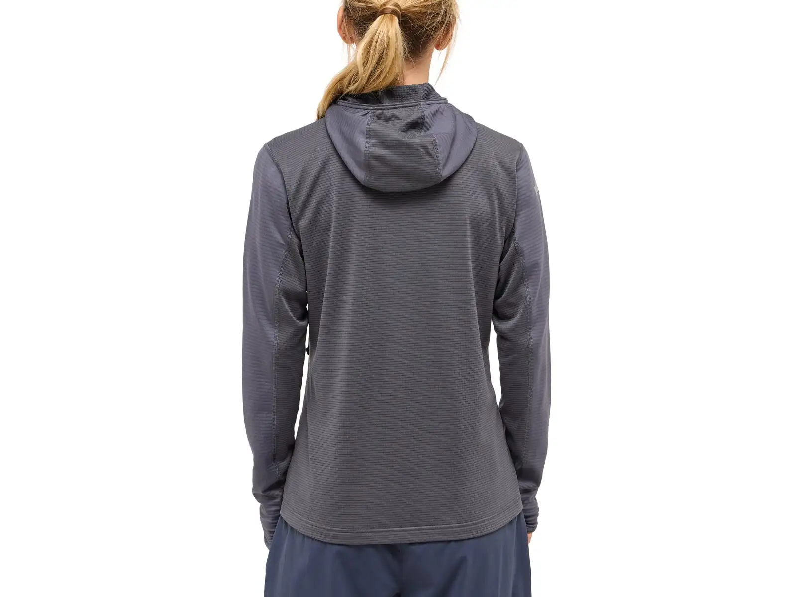 Haglöfs L.I.M Mid Multi Hood Damen Kapuzenpullover dark grey