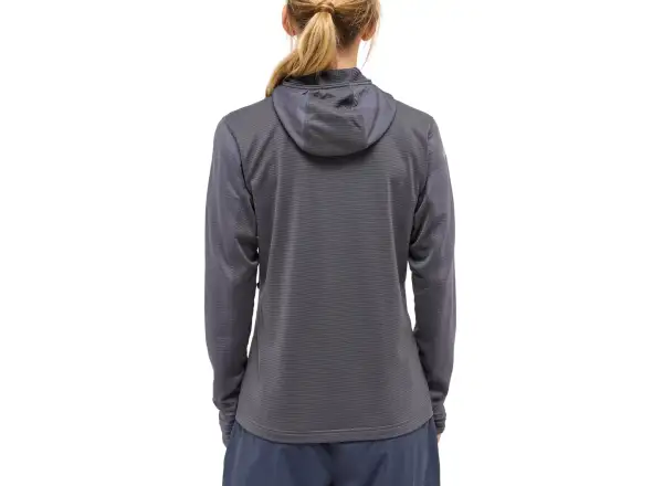 Haglöfs L.I.M Mid Multi Hood Damen Kapuzenpullover dark grey