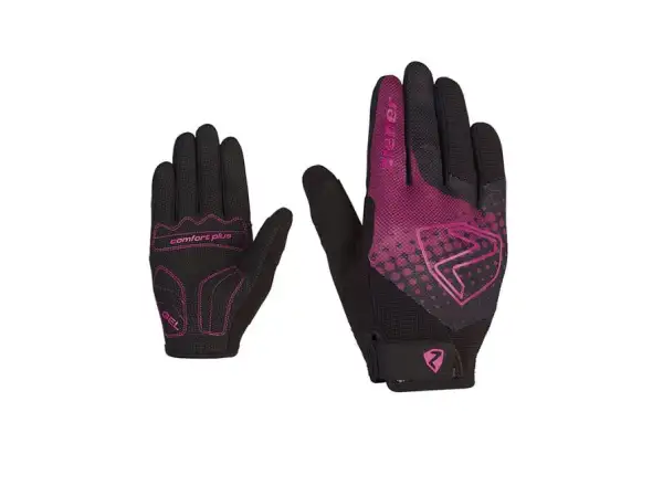 Ziener Colja Junior Kinderhandschuhe lang lila