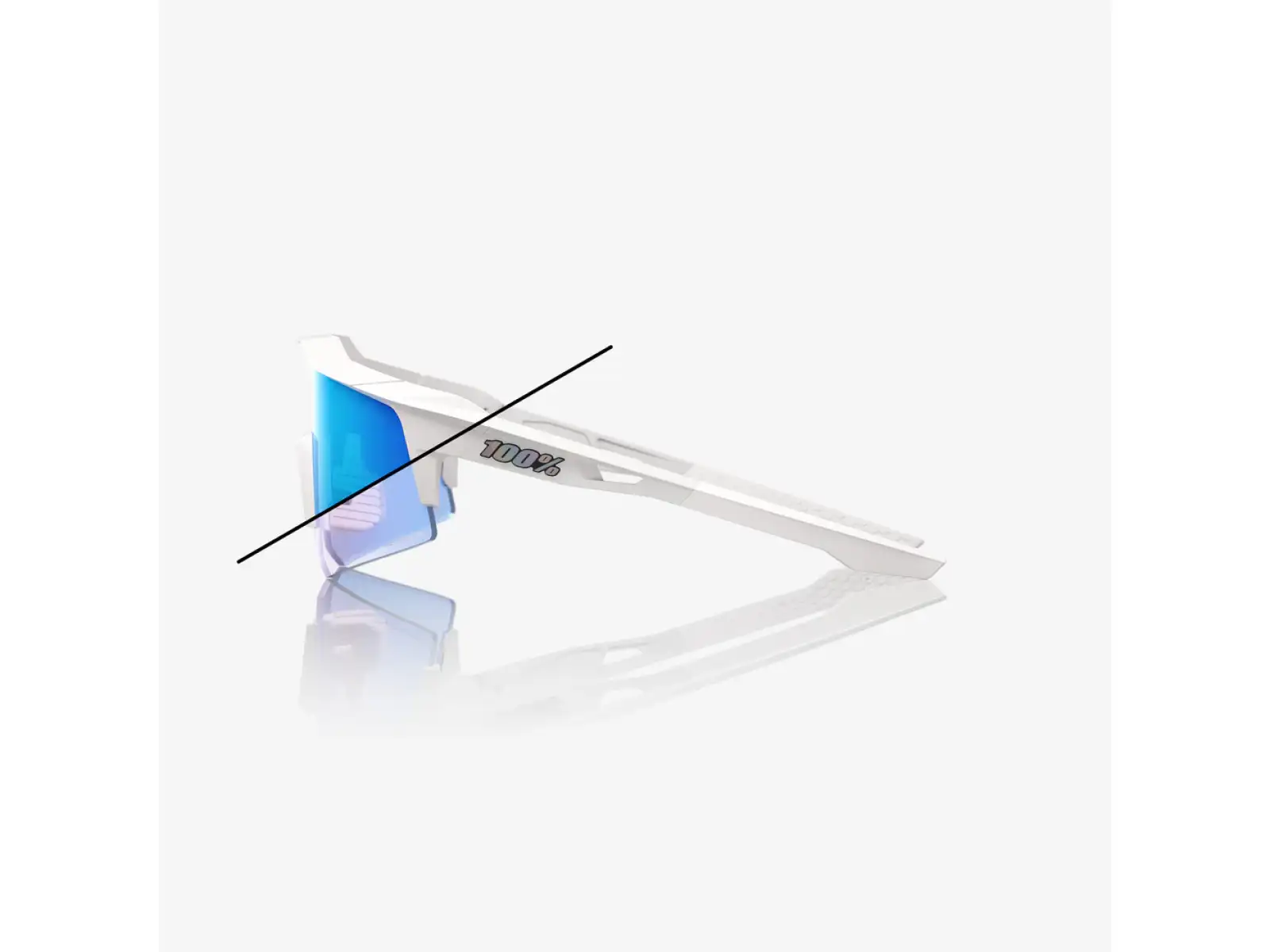 100 % Speedcraft Brille XS LE Bastille Blue Mirror Photochromic