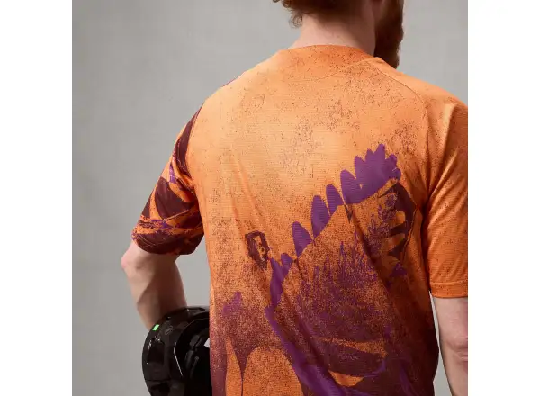 Endura Singletrack Herren-Trikot Kurzarm Orange