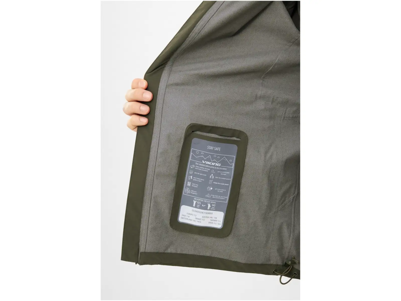 Viking Trek Pro 2.0 Herrenjacke Olive