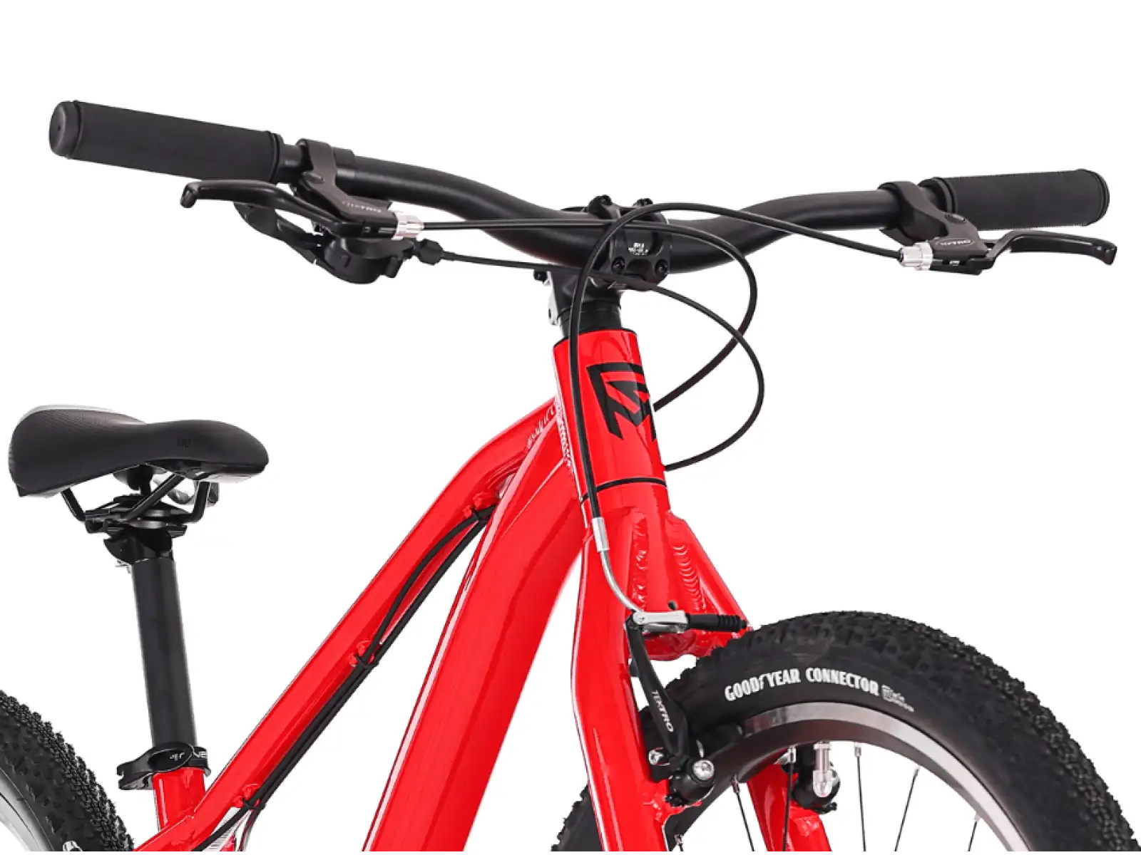 Rock Machine RIFF JR 27 Kinderfahrrad Gloss Fire Red