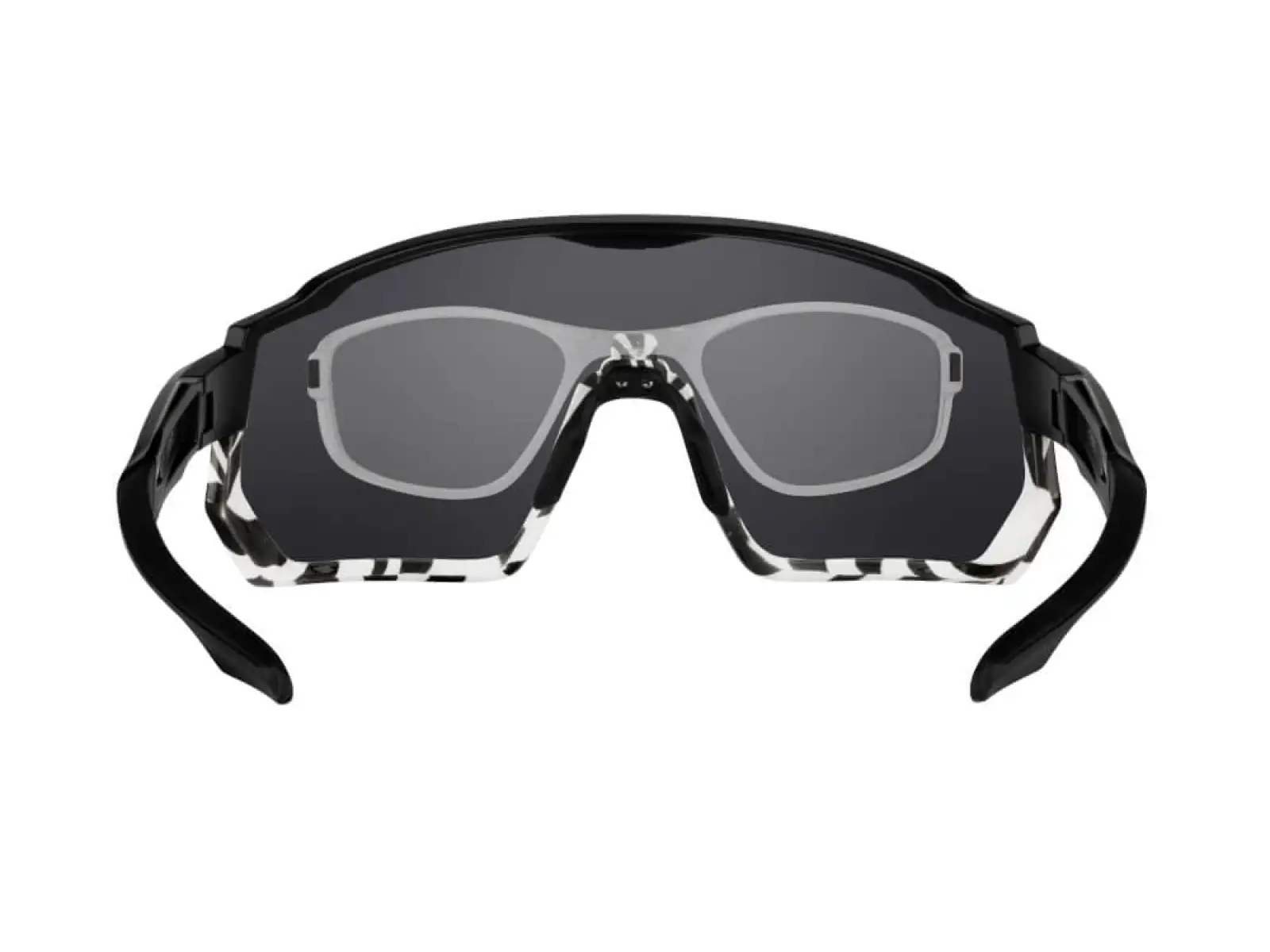 Force Drift Herrenbrille schwarz/zebra/schwarzer Kontrast. Glas