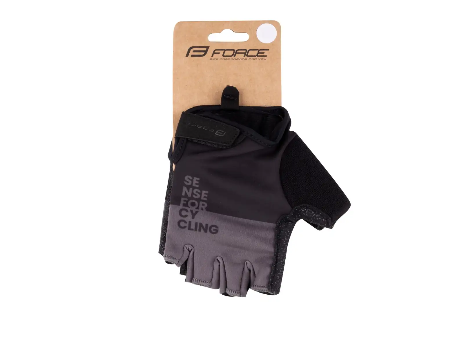 Force Fine kurze Handschuhe schwarz/grau