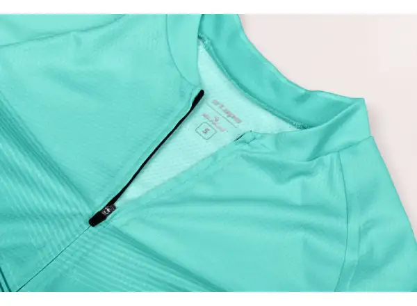 Etape Violet Damenradtrikot kurzärmlig Mint/Schwarz