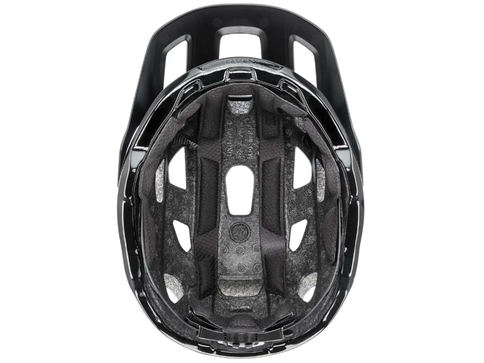 Uvex React MTB Helm Black Matt