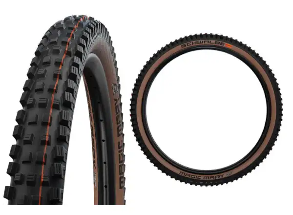 Schwalbe Magic Mary Super Gravity Addix Soft TLE EVO 29x2,40" MTB Reifen Kevlar braun