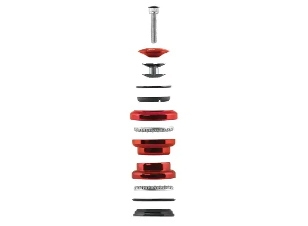 Force Ahead 1 1/8" Steuersatz rot