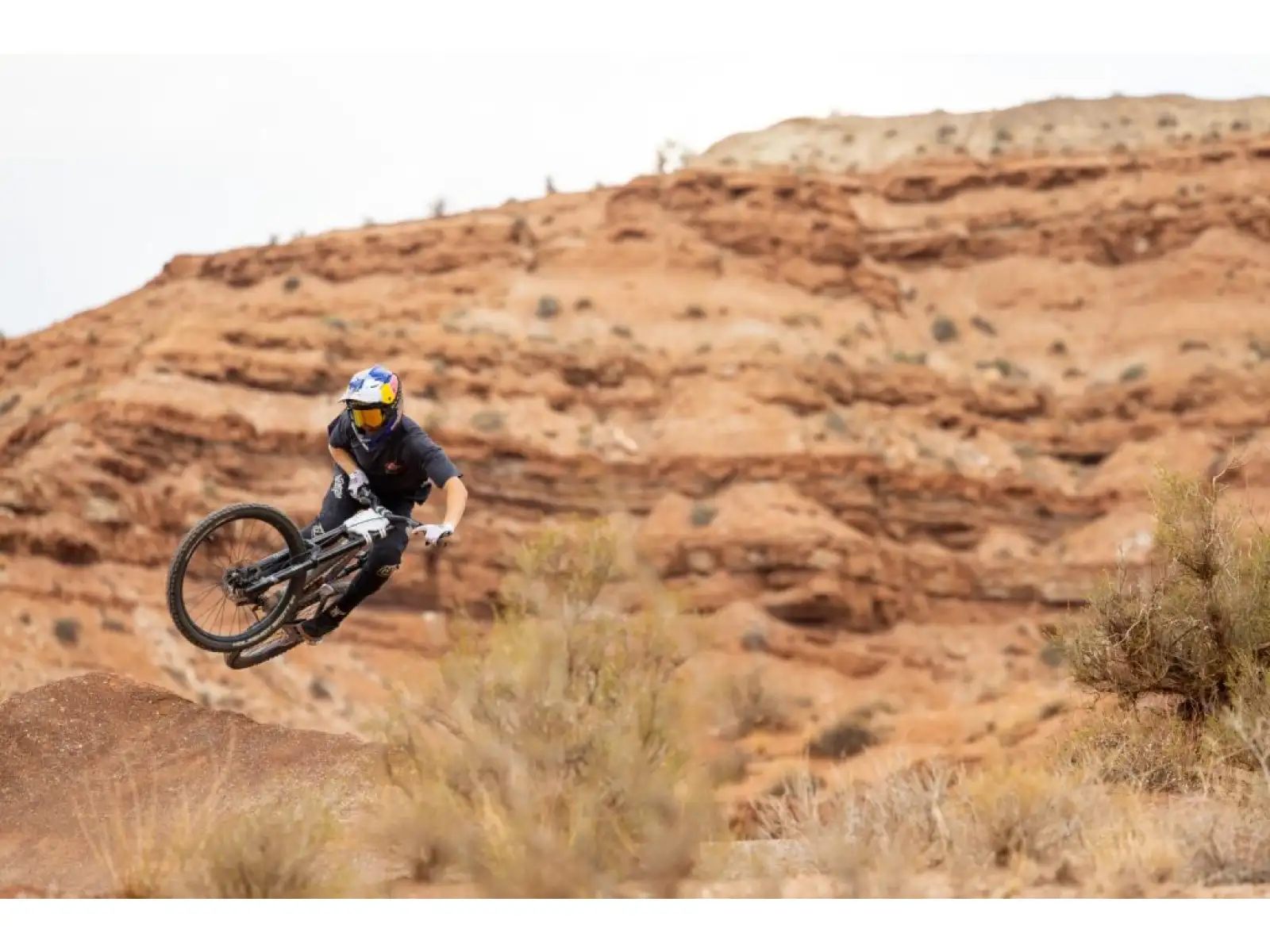 Troy Lee Designs x Red Bull Rampage Valley of Gods Herren Langarmshirt