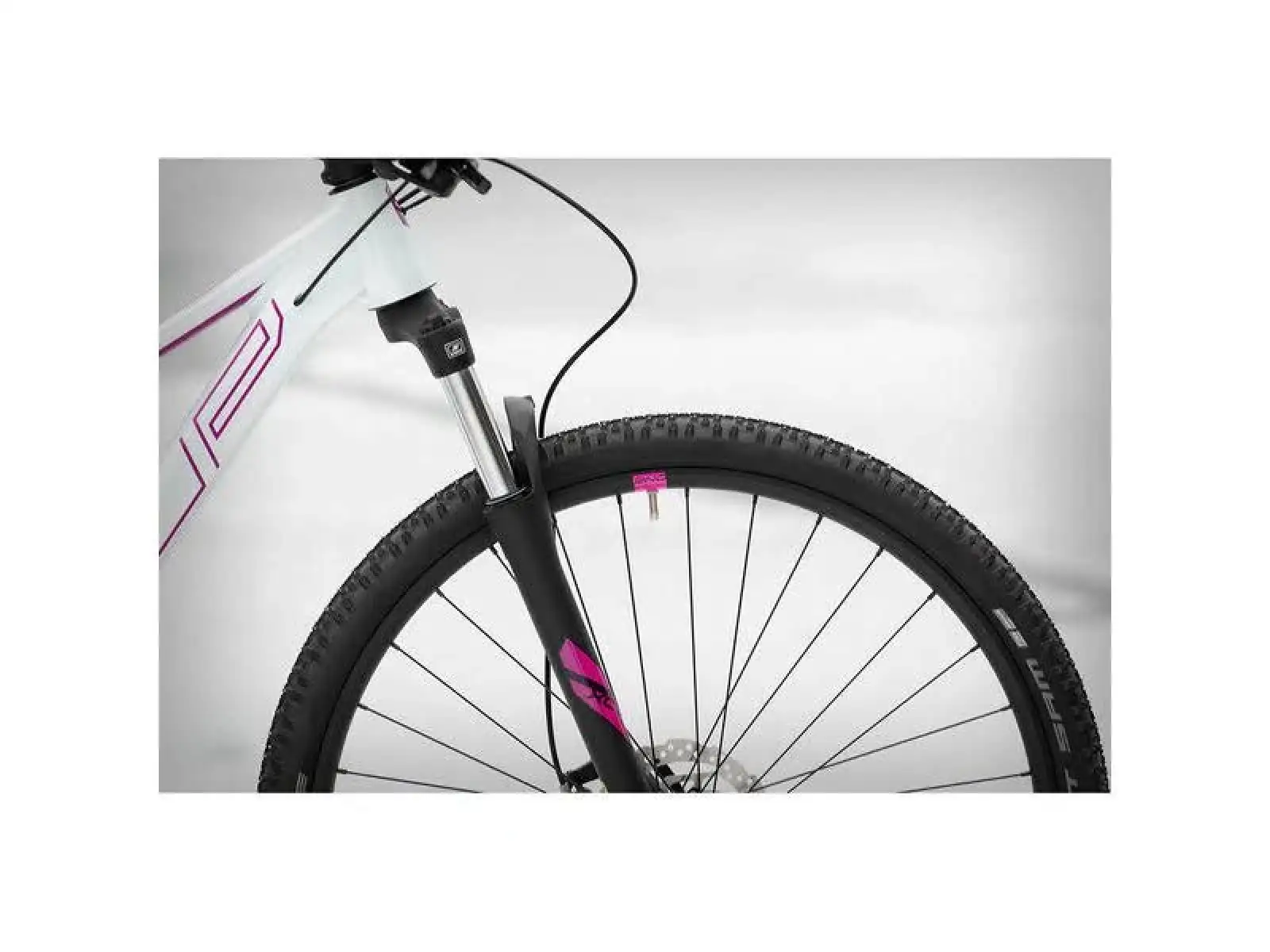 Superior XC 819 W in Glossy White Metallic/Purple - Damen Mountainbike.