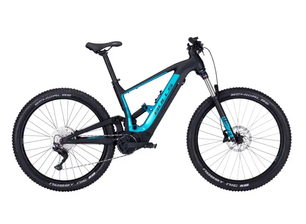 Bulls E-Stream EVO TR1 27,5" 740 Wh E-Mountainbike Black / Long Beach Blue