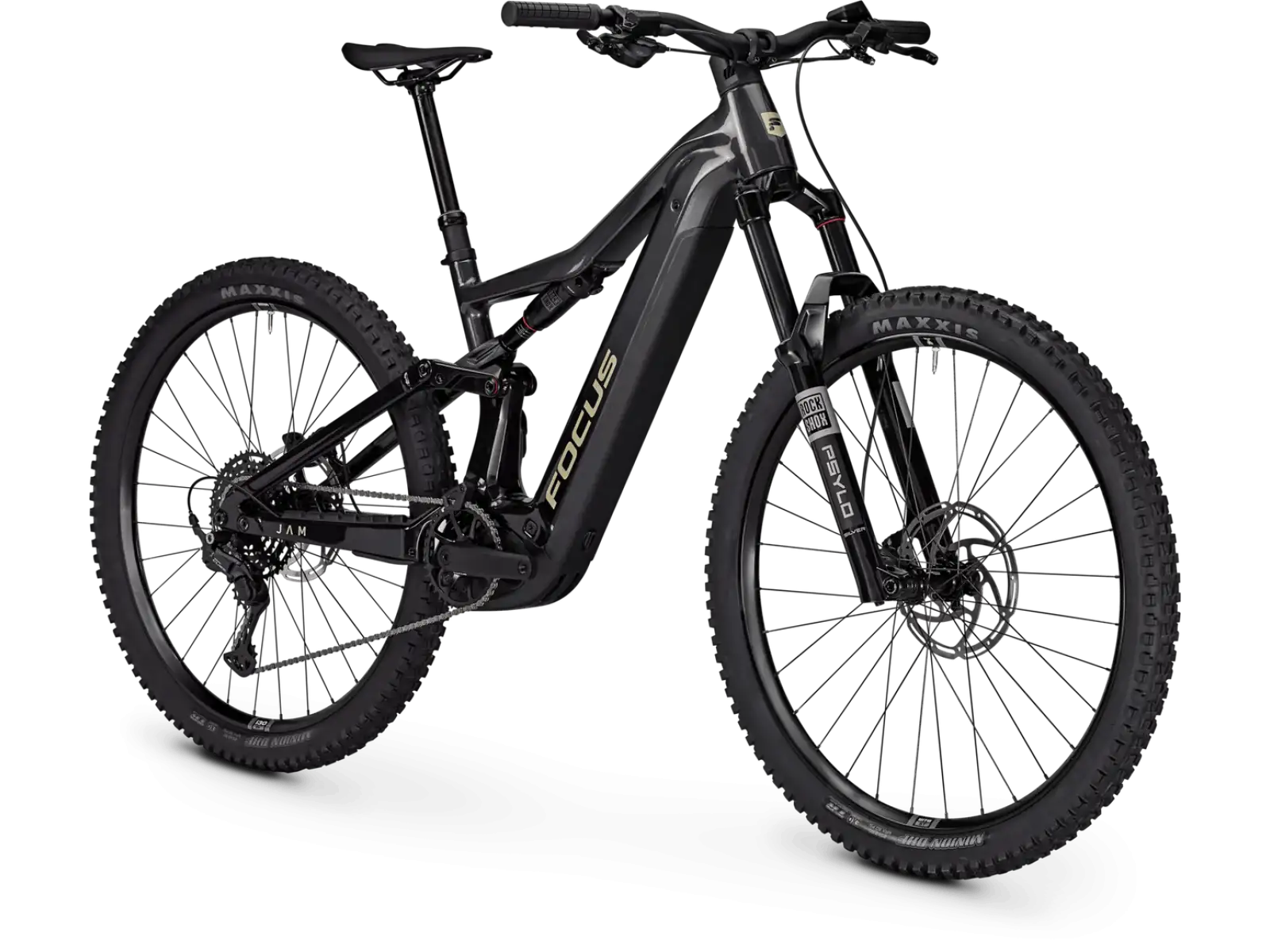 Focus JAM 7 600Wh vollgefedertes E-Bike Diamondblack / Obsidianblack